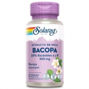 Bacopa solaray  60 capsulas vegetales