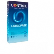 Control latex free preservativos 5 unidades - preservativos
