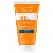 Avene spf 50+ fluido muy alta proteccion sin perfume  1 envase 50 ml