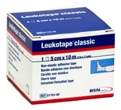 LEUKOTAPE RIGIDA venda de inmovilizacion inelastica (10 x 5 cm)