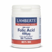 Acido folico 400mg 100tab lamb