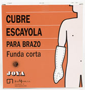 JOYA CIERRE VELCRO cubre escayola (brazo corto)