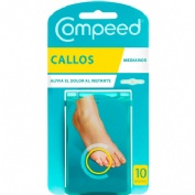 Compeed callos hidrocoloide talla mediana 10 unidades - hidrocoloide