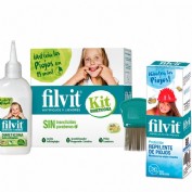 Filvit protector repelente de piojos (125 ml) + FILVIT KIT DIMETICONA