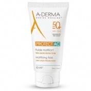 A-derma protect fluido spf 50+ ac matificante muy alta proteccion  1 envase 40 ml