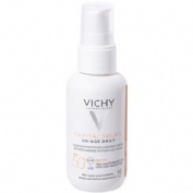 Capital soleil uv age daily spf 50+  1 frasco 40 ml color tono claro