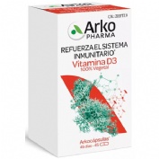 Arkocapsulas vitamina d3 100% vegetal  45 capsulas