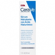 Cerave serum hidratante con acido hialuronico  1 bote 30 ml