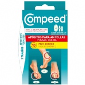 Compeed ampollas  surtido 3 tamaños 10 unidades pack ahorro