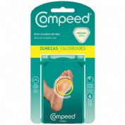 Compeed durezas hidrocoloide talla mediana 6 unidades - hidrocoloide
