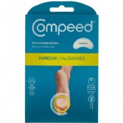 Compeed durezas hidrocoloide talla grande 2 unidades - hidrocoloide