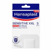 Aposito esteril hansaplast sensitive xxl 5 unidades 10 x 8 cm - aposito esteril