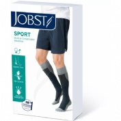 Calcetin jobst sport 20-30 mmhg cc2 2 unidades talla m color negro - jobst sport 20-30 mmhg cc2