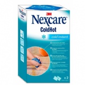 3m nexcare instant - coldhot aplicacion de frio instantaneo (2 bolsas 18 cm x 15 cm)