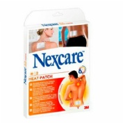 3m nexcare parche calor  2 unidades 13 cm x 9,5 cm