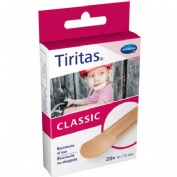 Tiritas classic aposito adhesivo 20 unidades 72 mm x 19 mm - aposito adhesivo