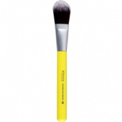 Benecos brocha base maquillaje amarillo vegano