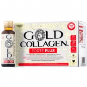 Gold collagen forte plus 10 frascos 50 ml