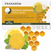 Aromaforce pastillas garganta  24 pastillas sabor miel limon