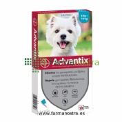 ADVANTIX SOLUCION SPOT-ON PARA PERROS DE MAS DE 4 HASTA 10 kg