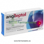 ANGILEPTOL COMPRIMIDOS PARA CHUPAR SABOR MENTA-EUCALIPTO, 30 comprimidos