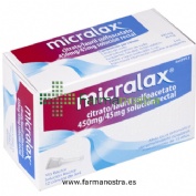 MICRALAX CITRATO/LAURIL SULFOACETATO 450 mg/45 mg solucion rectal , 12 enemas