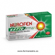NUROFEN RAPID 400 mg CAPSULAS BLANDAS , 20 cápsulas