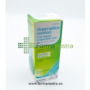 CLOPERASTINA NORMON 3,54 mg/ml SUSPENSION ORAL, 1 frasco de 120 ml