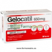 GELOCATIL 650 mg SOLUCION ORAL, 12 sobres