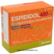 ESPIDIDOL 400 mg COMPRIMIDOS RECUBIERTOS, 18 comprimidos