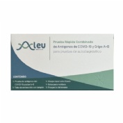 Test nasal combinado autodiagnostico antigenos sars-cov-2 y gripe a/b - safecare biotech (aleu medic