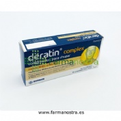 DERATIN COMPLEX COMPRIMIDOS PARA CHUPAR SABOR MIEL-LIMON , 30 comprimidos (Blister aluminio/PVC)