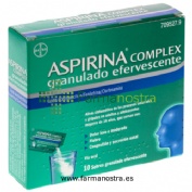 ASPIRINA COMPLEX GRANULADO EFERVESCENTE, 10 sobres