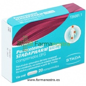 PARACETAMOL STADAPHARM 650 MG COMPRIMIDOS EFG 20 comprimidos