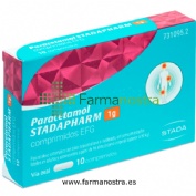 PARACETAMOL STADAPHARM 1 G COMPRIMIDOS EFG, 10 comprimidos