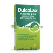 DULCOLAX BISACODILO 5 MG COMPRIMIDOS GASTRORRESISTENTES, 30 comprimidos