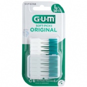 Soft picks gum 634 l50 sin fluor 50 unidades largo - gum 634 l50 sin fluor