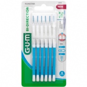 Cepillo interdental gum 2314 bi-direction 6 unidades 0,9 mm - gum 2314 bi-direction
