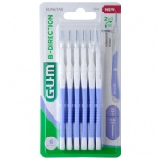 Cepillo interdental gum 2014 bi-direction 6 unidades 0,6 mm - gum 2014 bi-direction