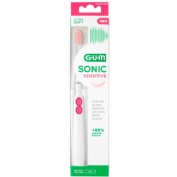 Cepillo dental a pilas gum sensivital sonic 1 unidad - gum sensivital sonic