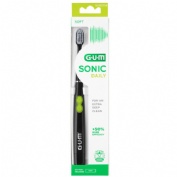 Cepillo dental sonico a pilas gum sonic daily 1 unidad color negro - gum activital sonic