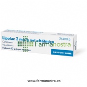 LIPOLASIC 2 mg/g GEL OFTALMICO , 1 tubo de 10 g