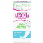 Ausonia protegeslip cotton protection  normal 28 unidades