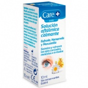 Care+ solucion oftalmica calmante con extractos naturales 1 envase 10 ml