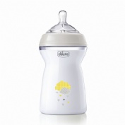 Biberon plastico pp t silicona chicco nf flujo rapido 6 m+ 330 ml - chicco nf flujo rapido