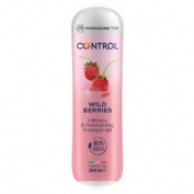 Control wild berries gel masaje hidratante  1 envase 200 ml