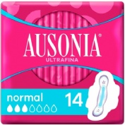 AUSONIA AIRDRY compresas higienicas femeninas (normal alas 14 u)