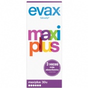 Protectores evax - protege slip (maxi plus 30 protege-slip)
