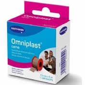 OMNIPLAST esparadrapo hipoalergico (tejido resistente 5 m x 2,50 cm)