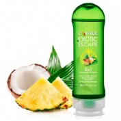 Control exotic escape 2 in 1 massaje & pleasure gel 1 envase 200 ml - 2 in 1 massaje & pleasure